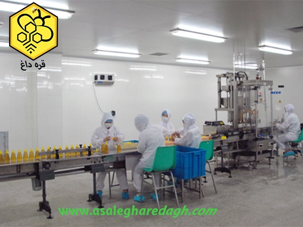 کارخانه بسته بندی عسل