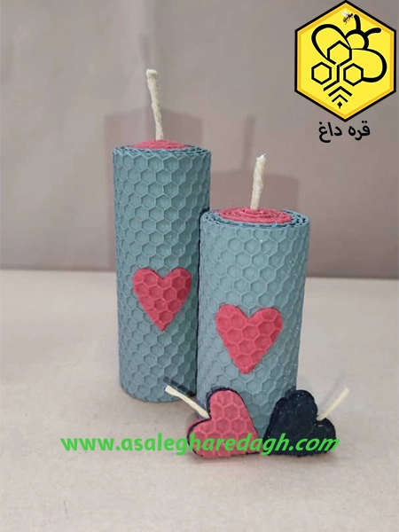 موم طبیعی عسل رنگی