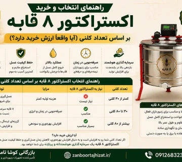 قیمت اکستراکتور هشت قابی